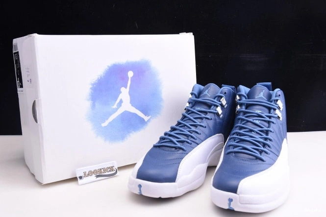 Reps TBK Stone Retro Air 12 Jordan 130690-404 Blue 0821
